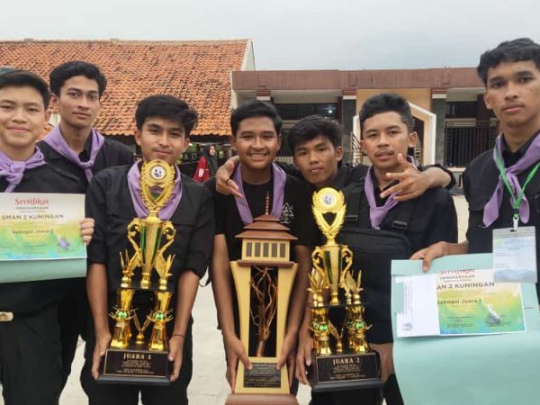 Juara 1 Putra Lomba Lintas Alam GPA SANDHIKALA tingkat Provinsi Jawa Barat