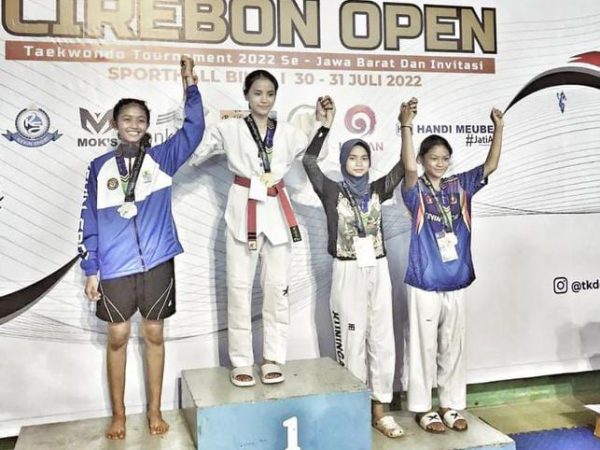 Juara ke 3 Kejuaraan Tekwondo Cirebon Open