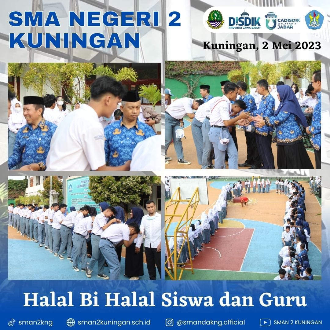 HALAL BIHALAL KARYAWAN DENGAN SISWA