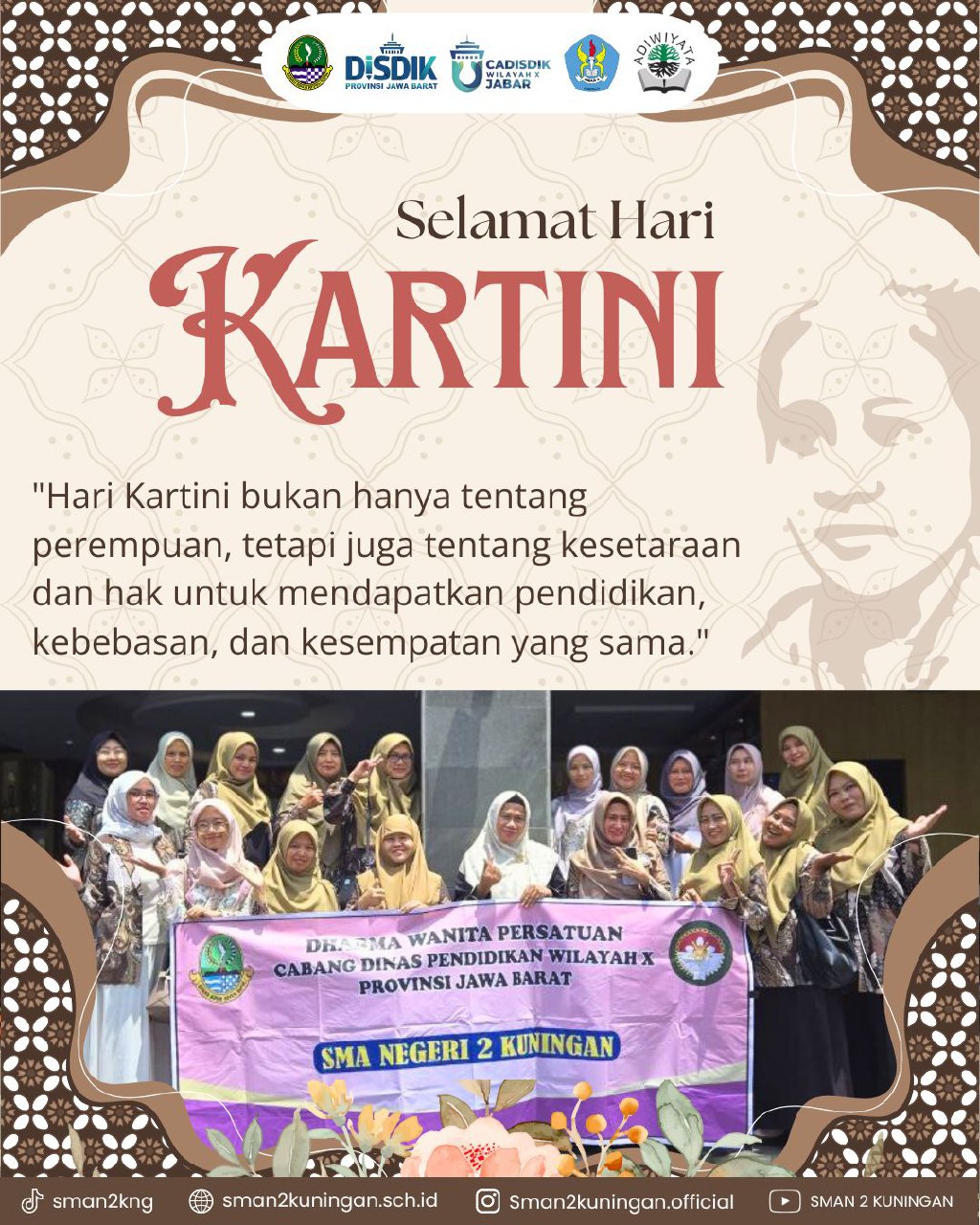 SELAMAT HARI KARTINI 21 April 2025 SELAMAT HARI KARTINI 21 April 2025