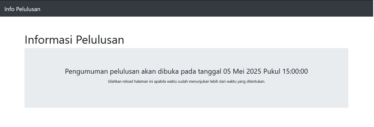 INFORMASI KELULUSAN SISWA KELAS XII INFORMASI KELULUSAN SISWA KELAS XII