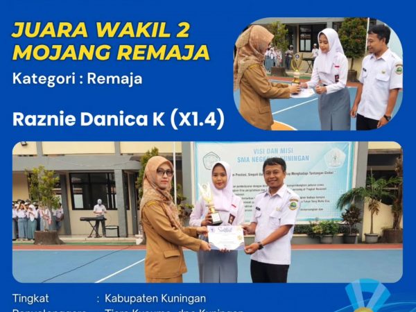 WAKIL 2 MOJANG RUMAJA PEMILIHA MOKA KUNINGAN