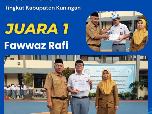 Juara 1 Cipta Lagu FLS3N TINGKAT KABUPATEN