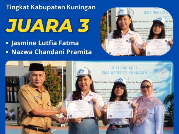 Juara 3 TARI KREASI FLS3N TINGKAT KABUPATEN