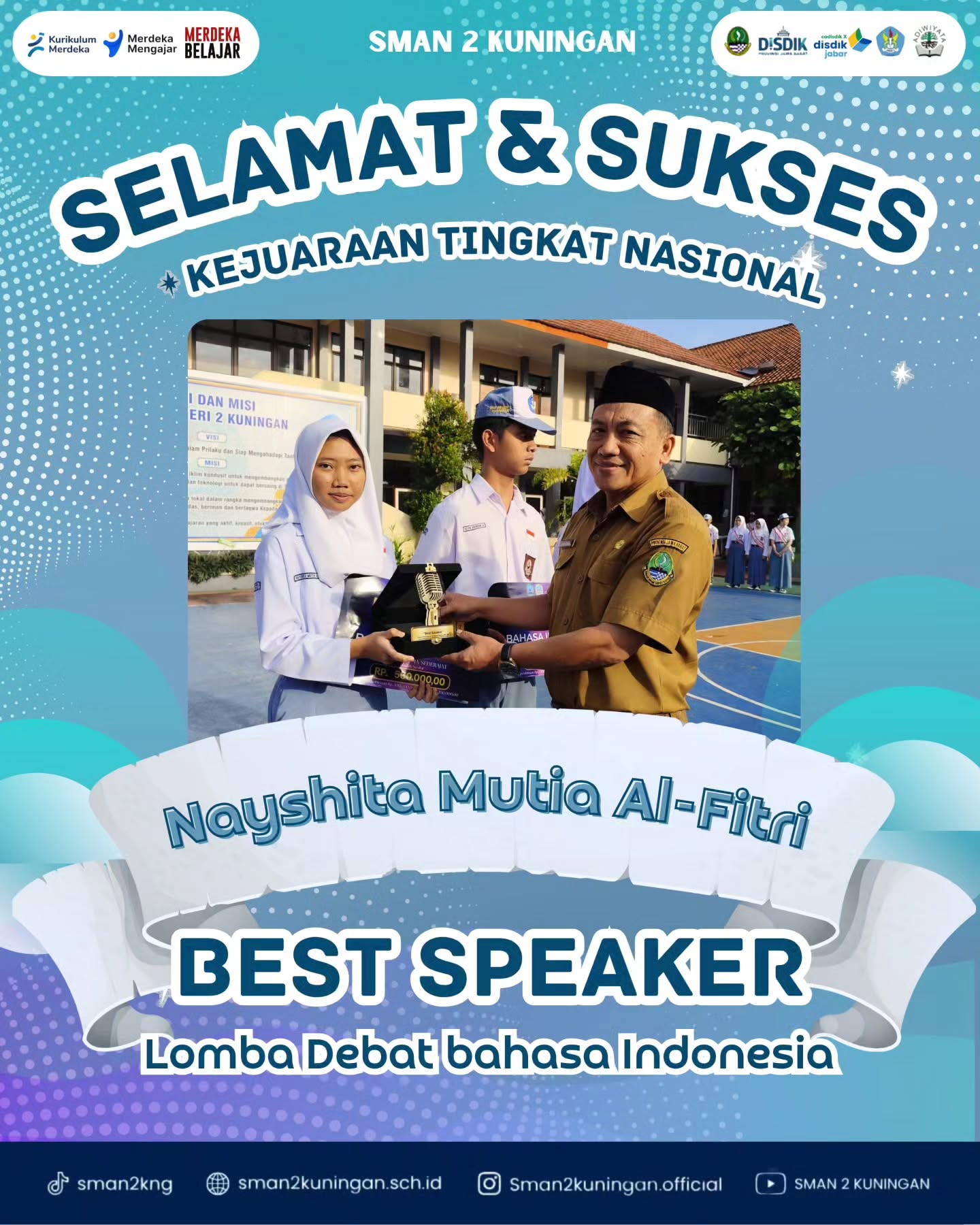 Best Speaker atau Pembicara Terbaik Best Speaker atau Pembicara Terbaik