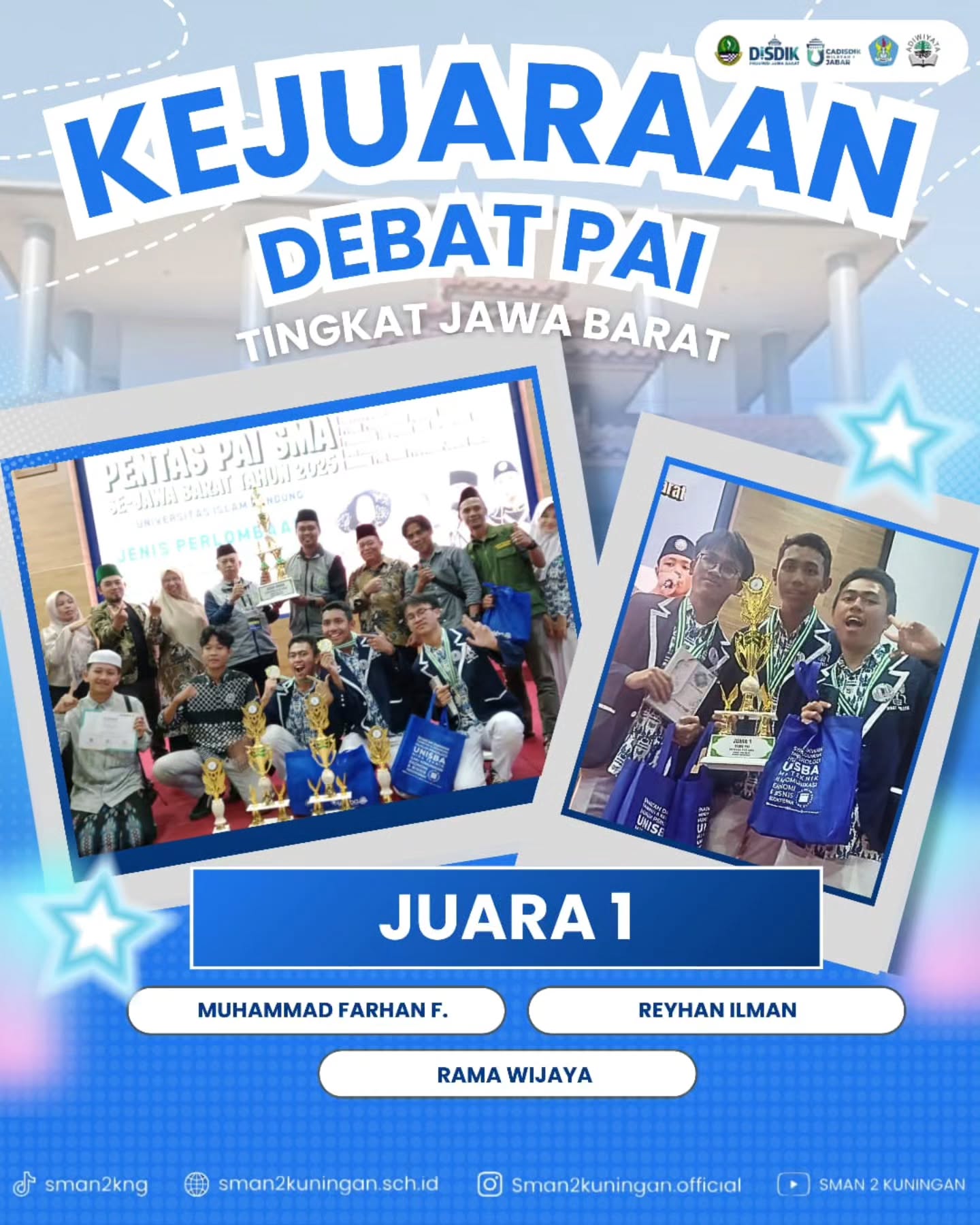 JUARA 1 DEBAT PAI