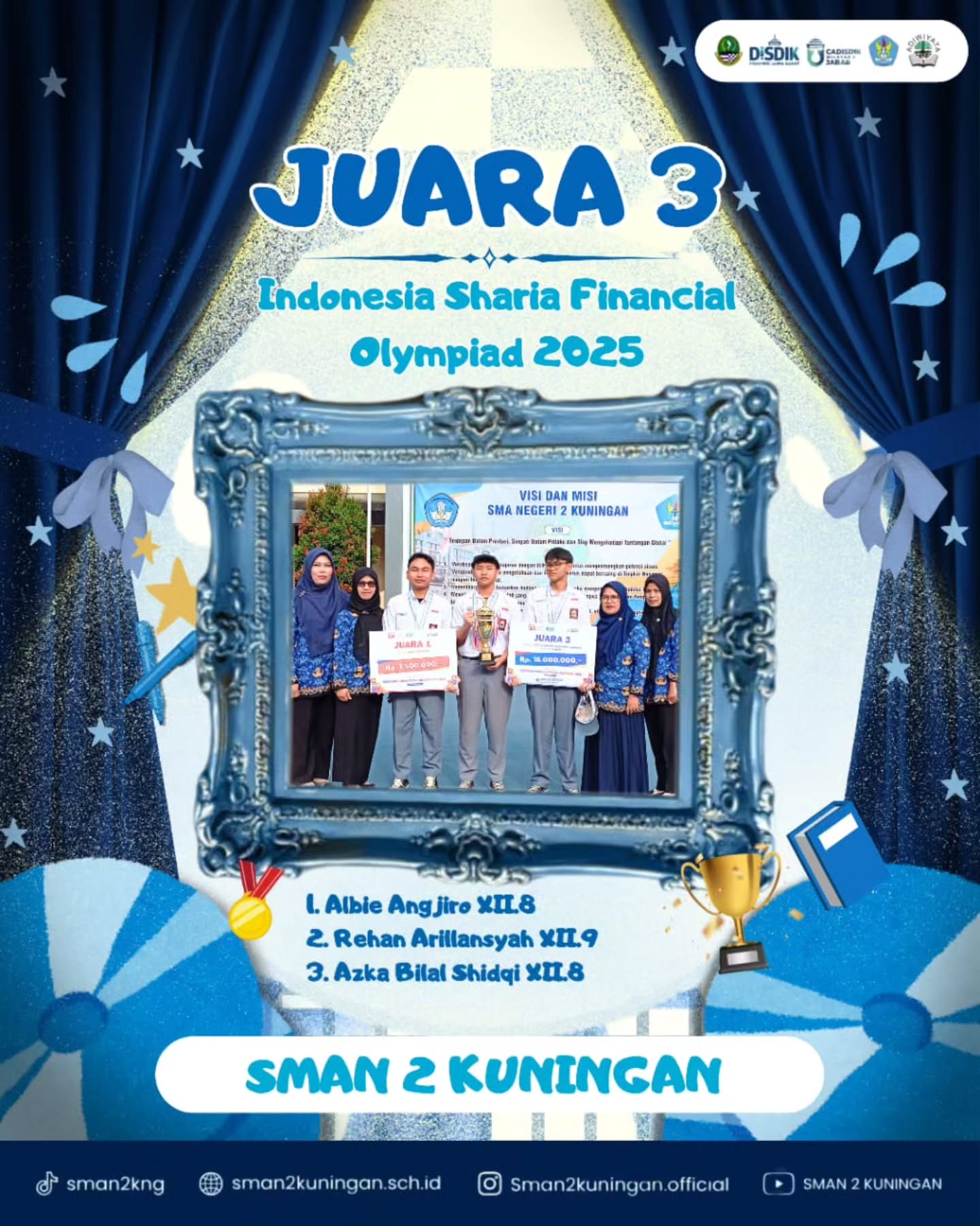 Juara 3 Nasional Cerdas Cermat Keuangan Syariah
